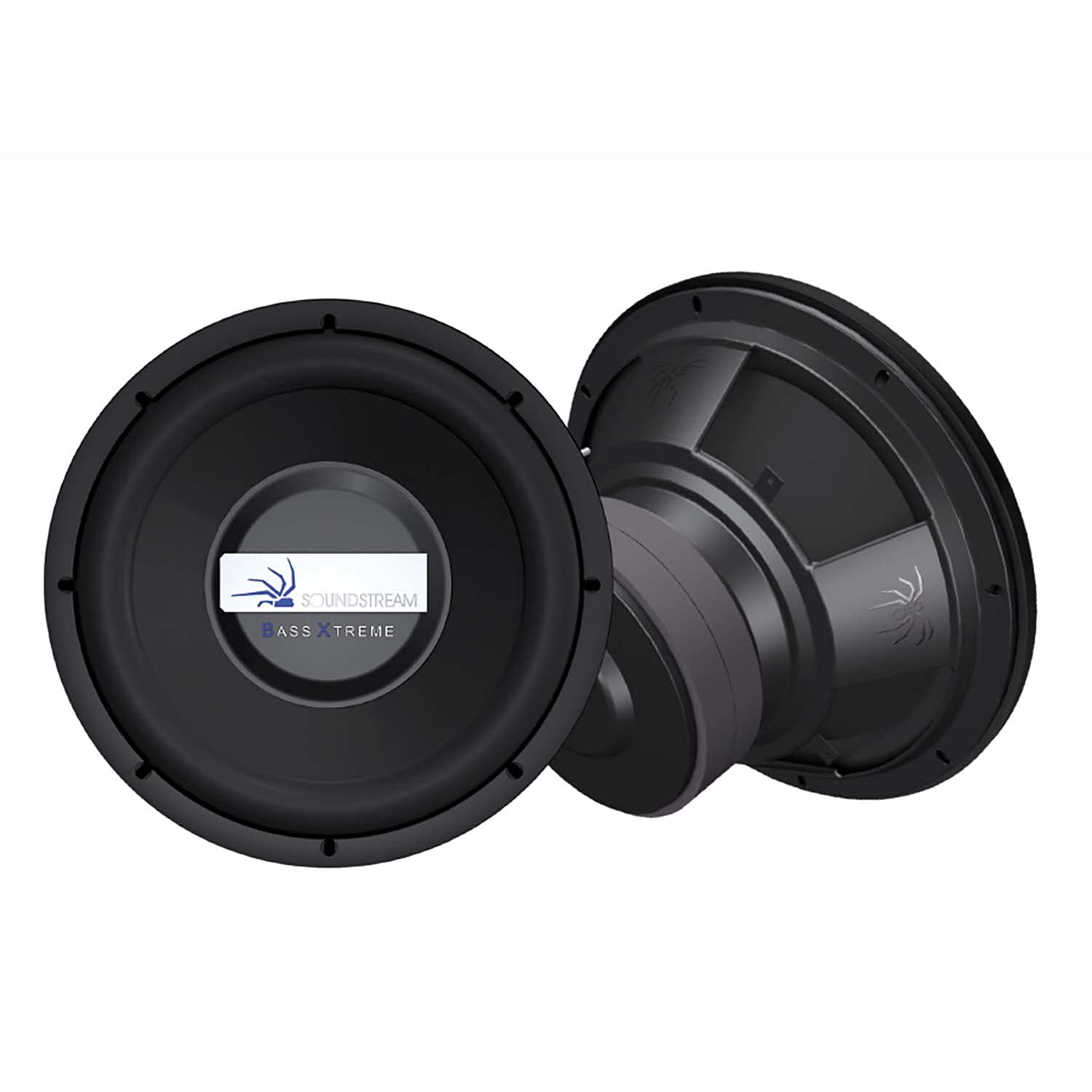 Soundstream Bxw 124 Bass Xtreme 2400 Watt 12 Inch Dual 4 Car Subwoofer Audio Sub Speaker, Black
