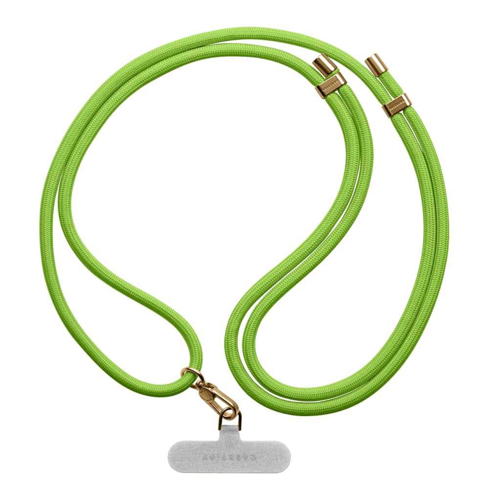 Casetify 6Mm Rope Phone Strap With Card With Card   Kiwi