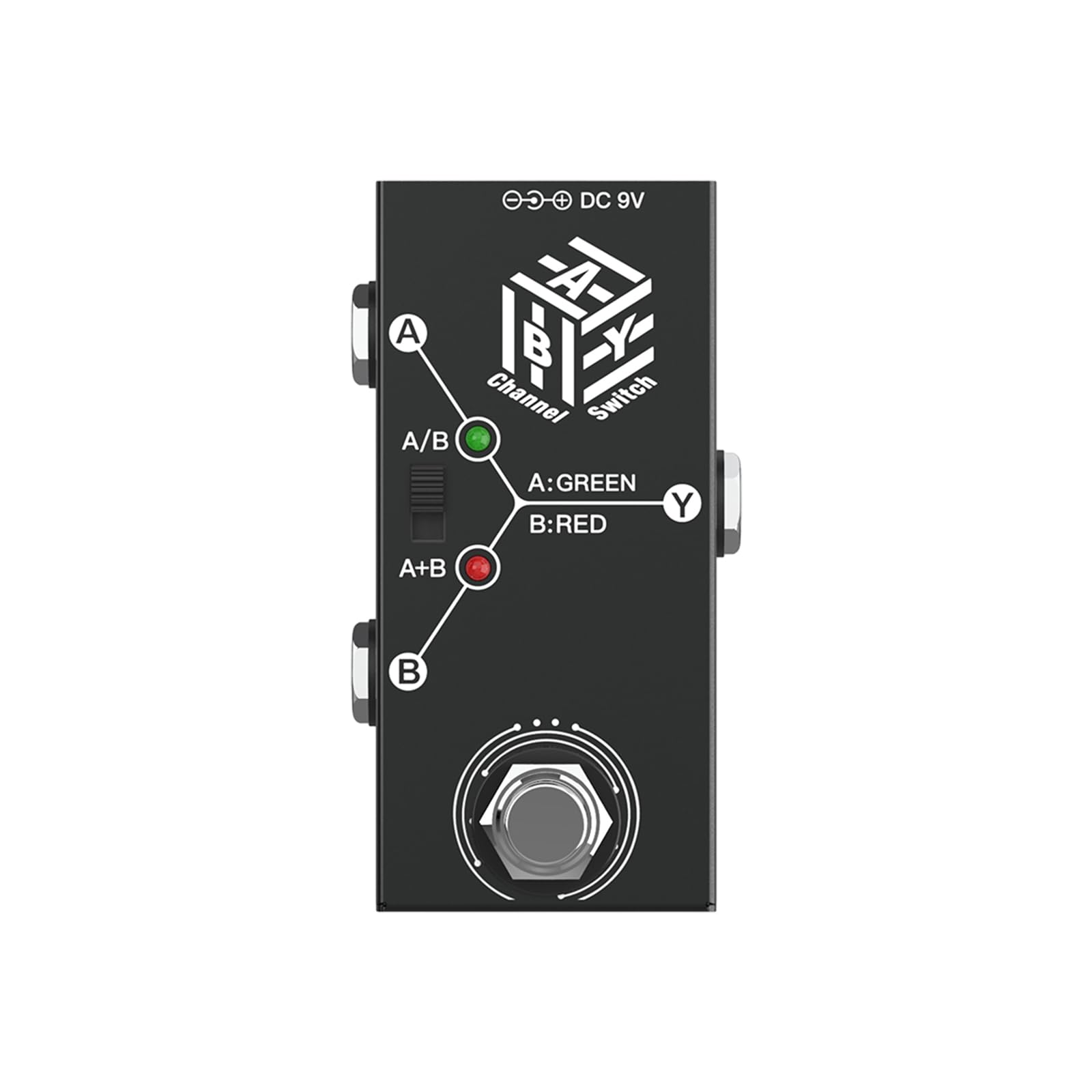 Huiop Effects Pedal, Aby Line Guitar Effect Pedal,Guitar Pedals Aby Box Line Selector Ab Switch Mini Guitar Effect Pedal Bidirec
