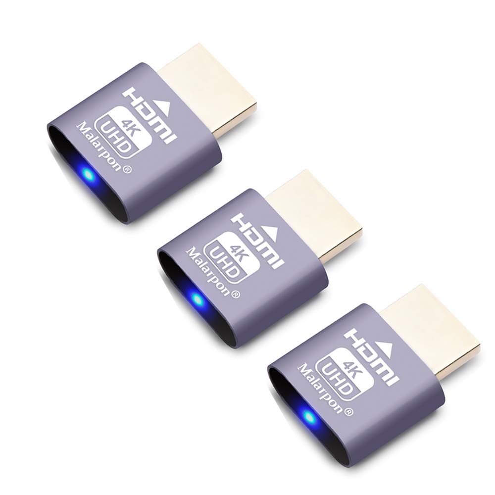 Hdmi Dummy Plug Fit Headless Display Emulator Ddc Edid Headless Ghos With Windows Mac Osx Linux Great For Graphics Acceleration