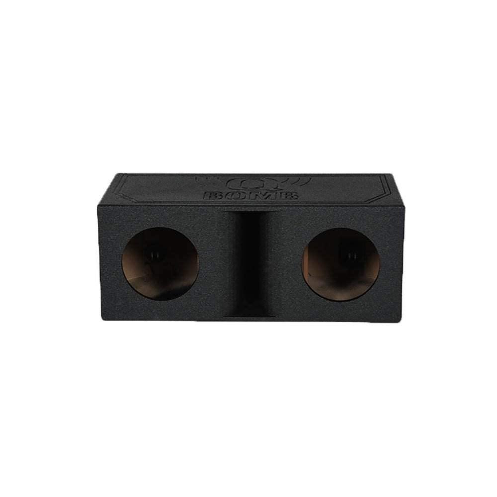 Qpower Qbomb Qbomb10Hp Dual 10 Vented Port Subwoofer Box W/Bedliner Spray