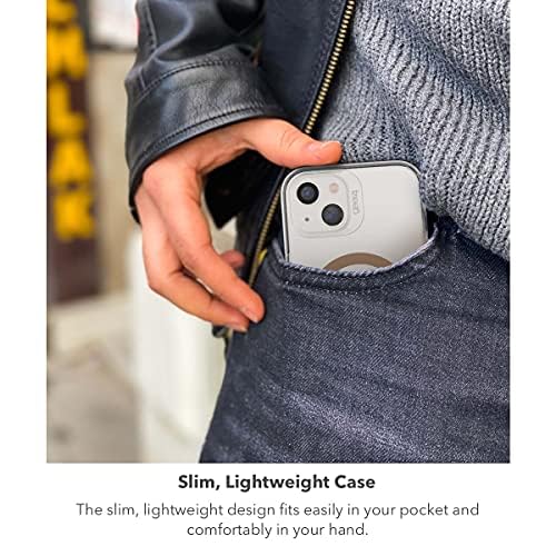 Gear4 Zagg Milan Snap Case   Magsafe Compatible Clear Case With Beautiful Detailing   For Apple Iphone 13   Rose,702008218