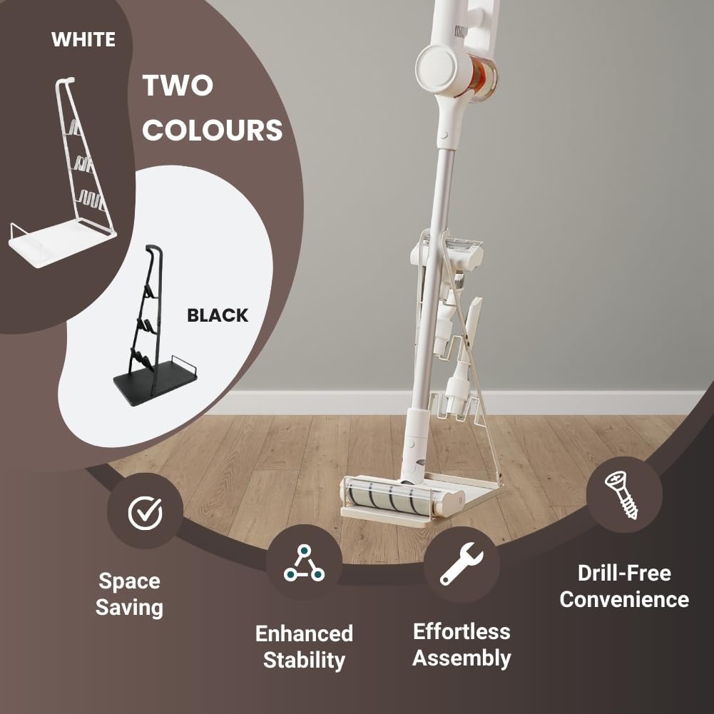 Izsohhome Universal Vacuum Stand,Storage Stand Docking Station Holder,Stable Metal Storage Bracket Stand Holder,Compatible With