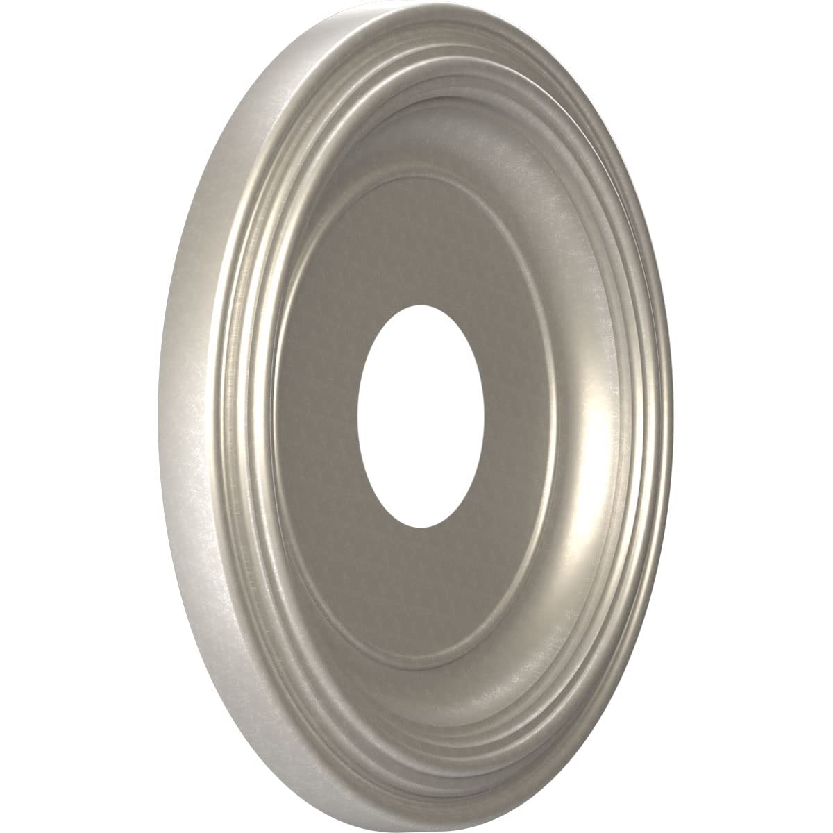 Ekena Millwork Cmp13Trbal Traditional Thermoformed Pvc Ceiling Medallion (Fits Canopies Up To 7 1/2''), 13''Od X 3 1/2''Id X 1 1