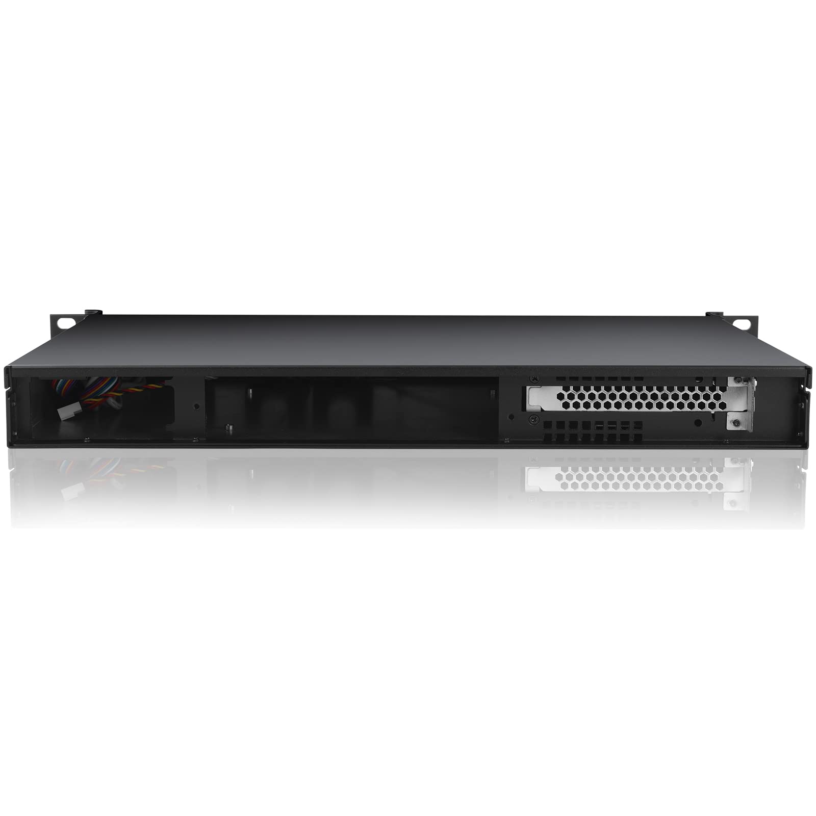 Rackchoice 1U Rackmount Server Chassis 9.84'' Depth Support Mini Itx M/B Only