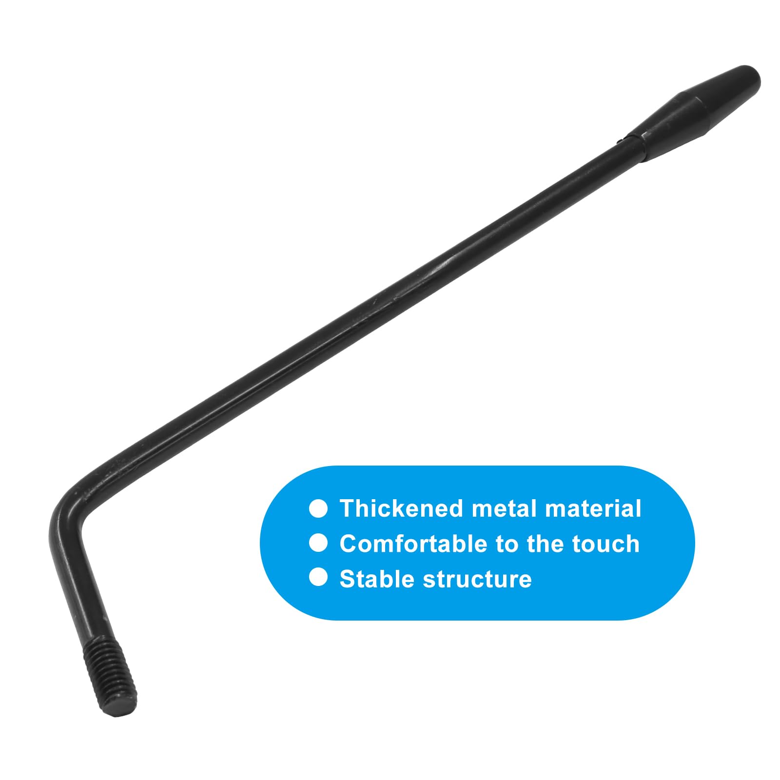 Piutouyar 3 Pack Tremolo Arm Whammy Bar 6 Mm, Black Electric Guitar Whammy Bar Metal Thread Tremolo Arm With Tip