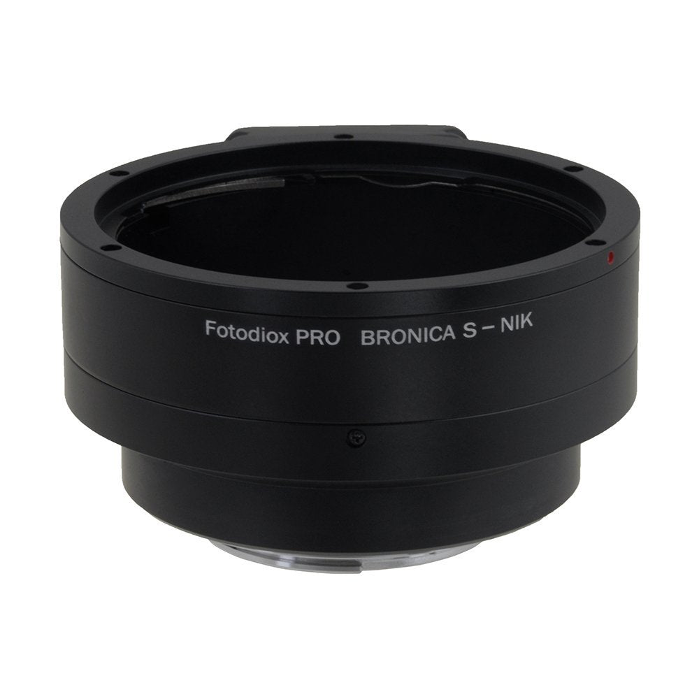 Fotodiox Pro Lens Mount Adapter - Bronica S (Z, D, C, S2, C2, EC, EC-TL) Lens to Nikon F (FX, DX) Mount Camera System (Such as D