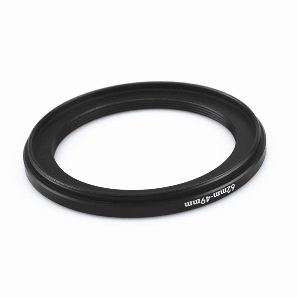 62Mm To 49Mm Camera Filter Ring /62Mm To 49Mm Step Down Ring Filter Adapter For 49Mm Uv,Nd,Cpl,Metal Step Down Ring