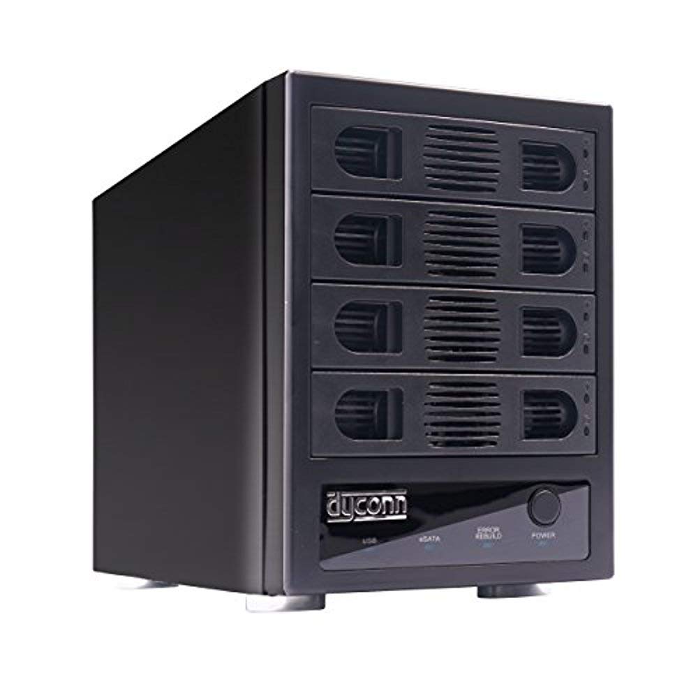 4 Bay RAID and JBOD Enclosure   2.5' / 3.5 Inch Hard Drive eSATA, USB 3.0, RAID Storage System (R4U3SB)