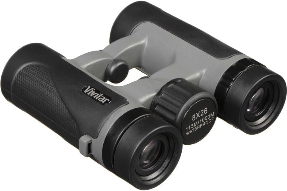 Vivitar Waterproof Sr1 8X26 Binoculars Great For Bird And Wildlife Watching Water Proof Anti Fog Shock Proof Neutral Boyancy Viv