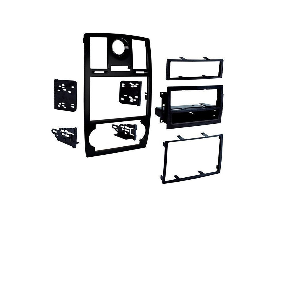 American Terminal At99 6516B Fits Compatible With 2005 07 Chrysler 300 Double Din Stereo Harness Radio Dash Kit