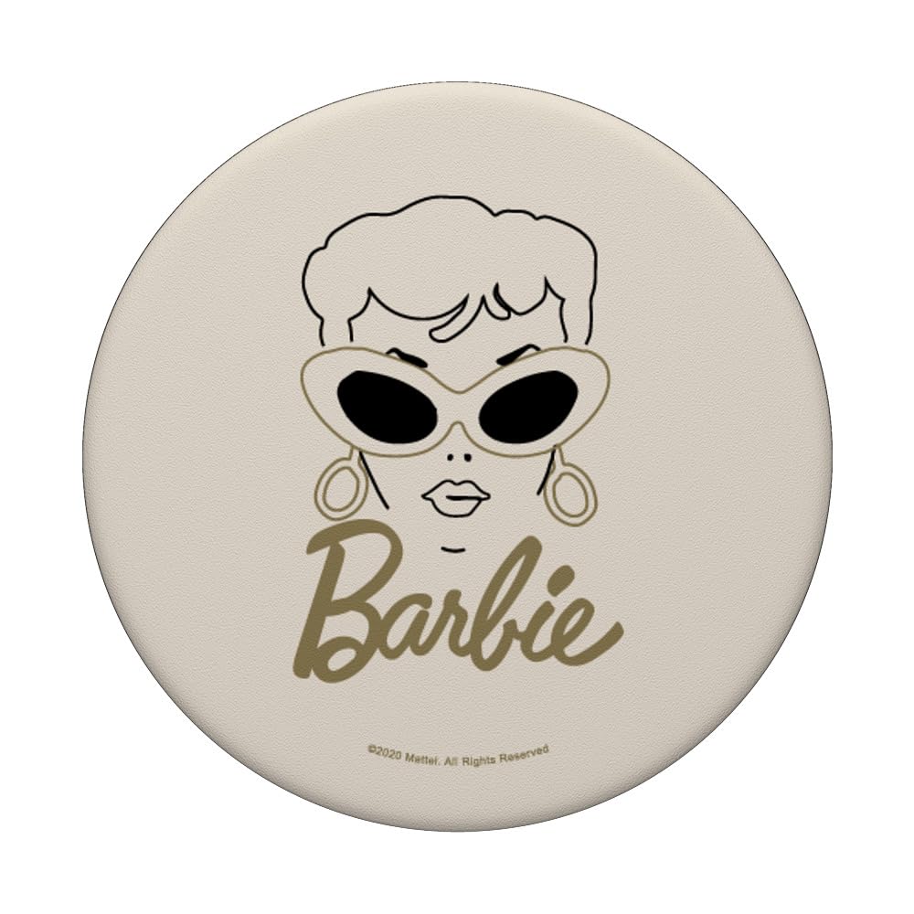 Barbie Vintage Gold Glasses Popsockets Standard Popgrip