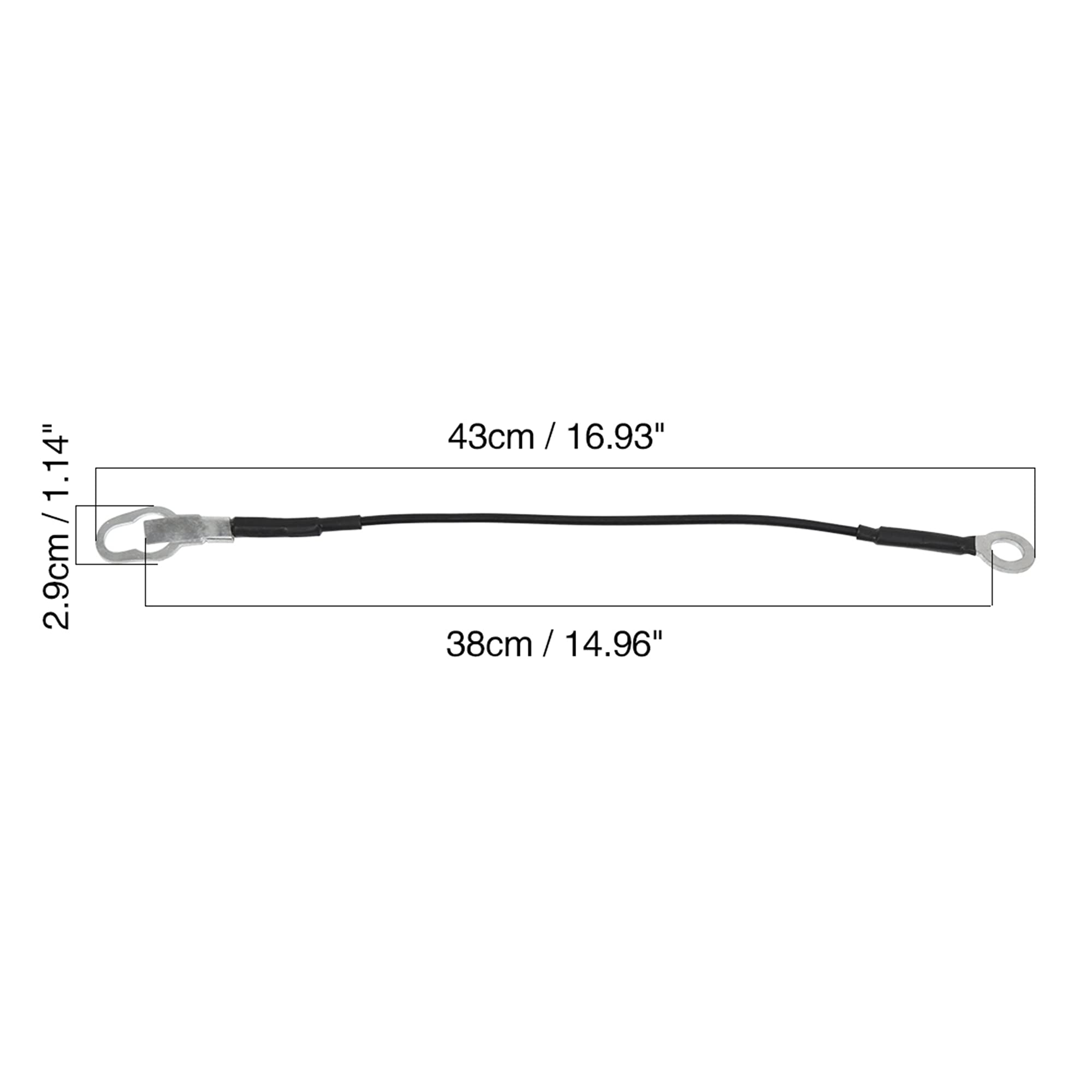 X Autohaux Truck Tailgate Lift Support Cables For Ford For Ranger 1993 2001 2003 2004 2006 2007 2008 2 Pcs