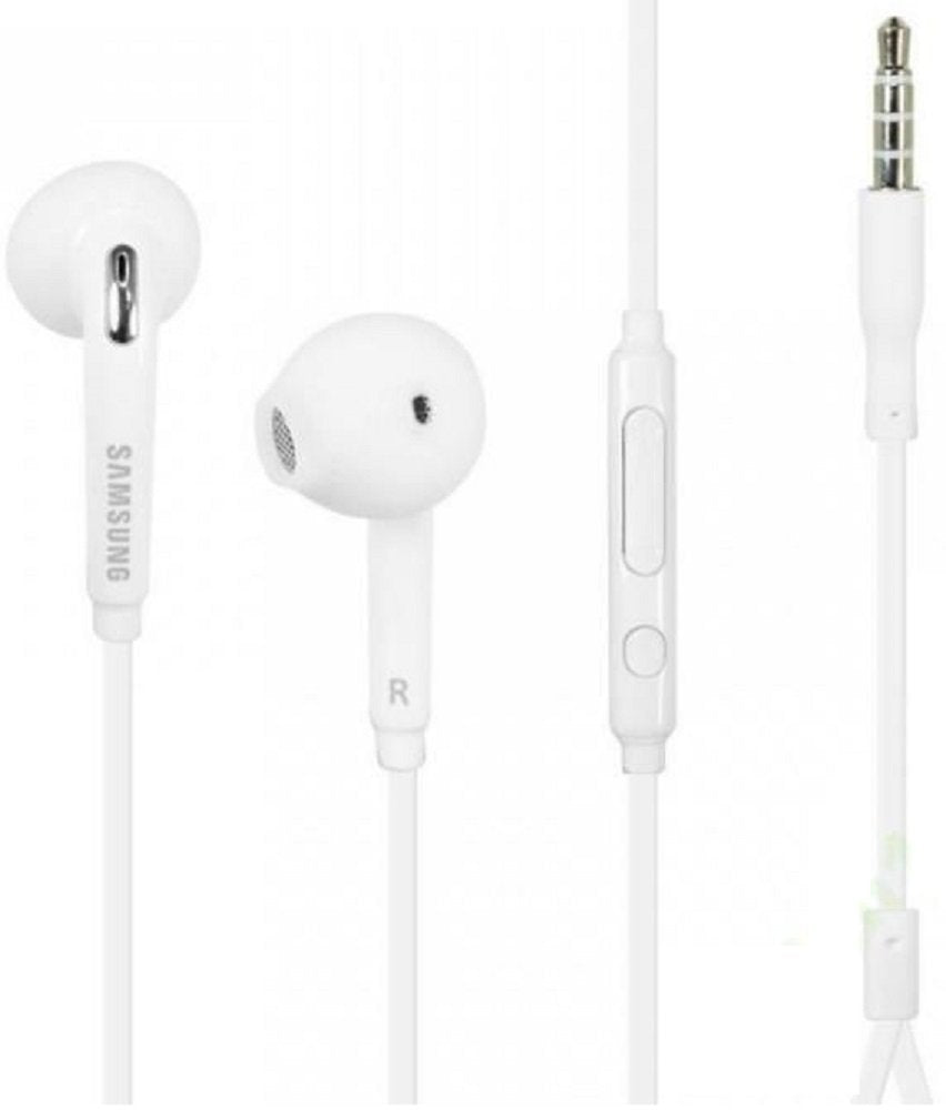Samsung Oem Wired 3.5Mm Headset Eg920Lw For Galaxy Phones (Jewel Case W/ Extra Eargels)