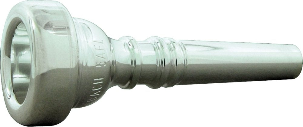 Bach 3421HB Silver Plated 1-1/2 B Cup Flugelhorn Mouthpiece, Medium Deep