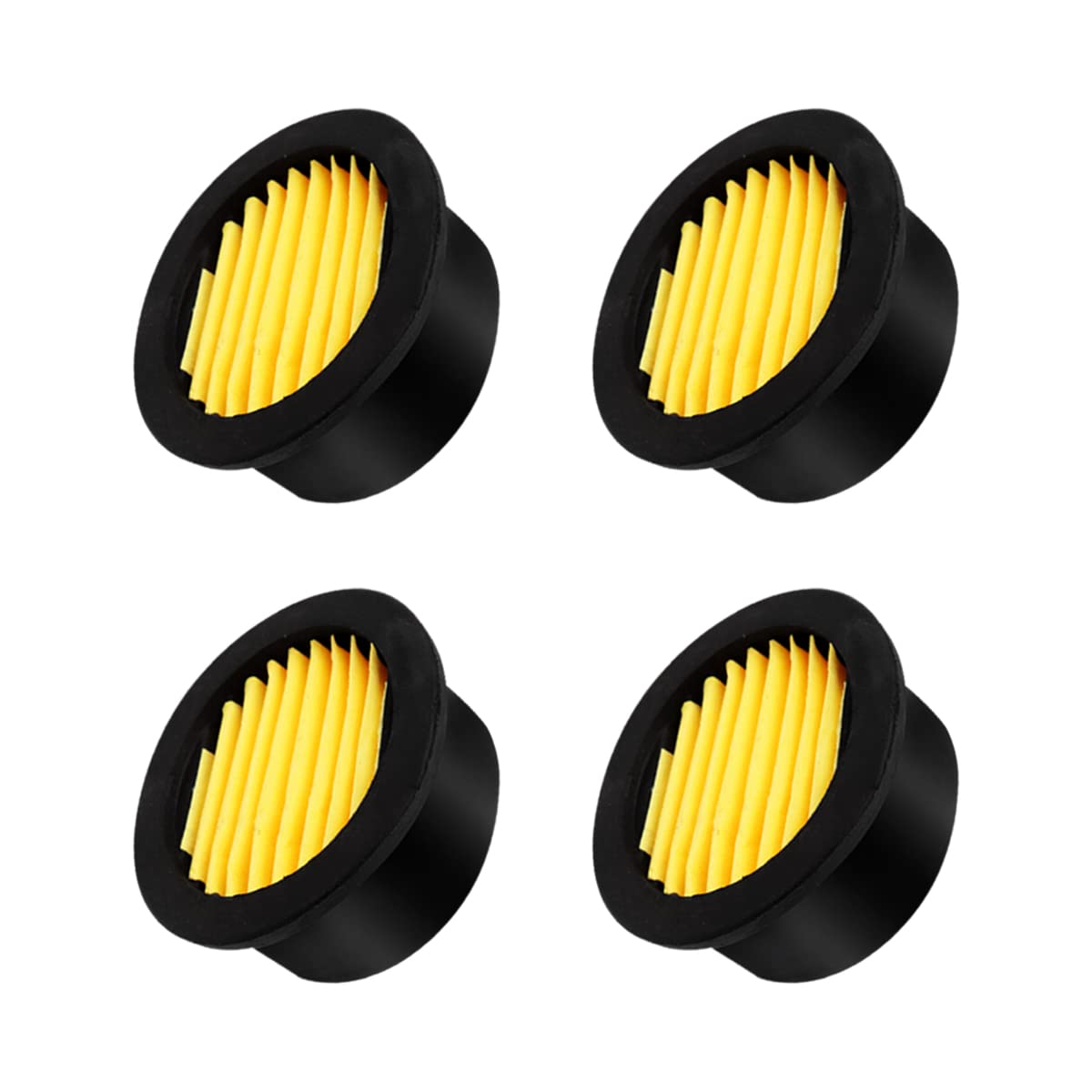 Tnuocke 4Pcs Air Compressor Replacement Filter Elements,Air Compressor Intake Paper Filter Sound Muffler Accessories For Generat