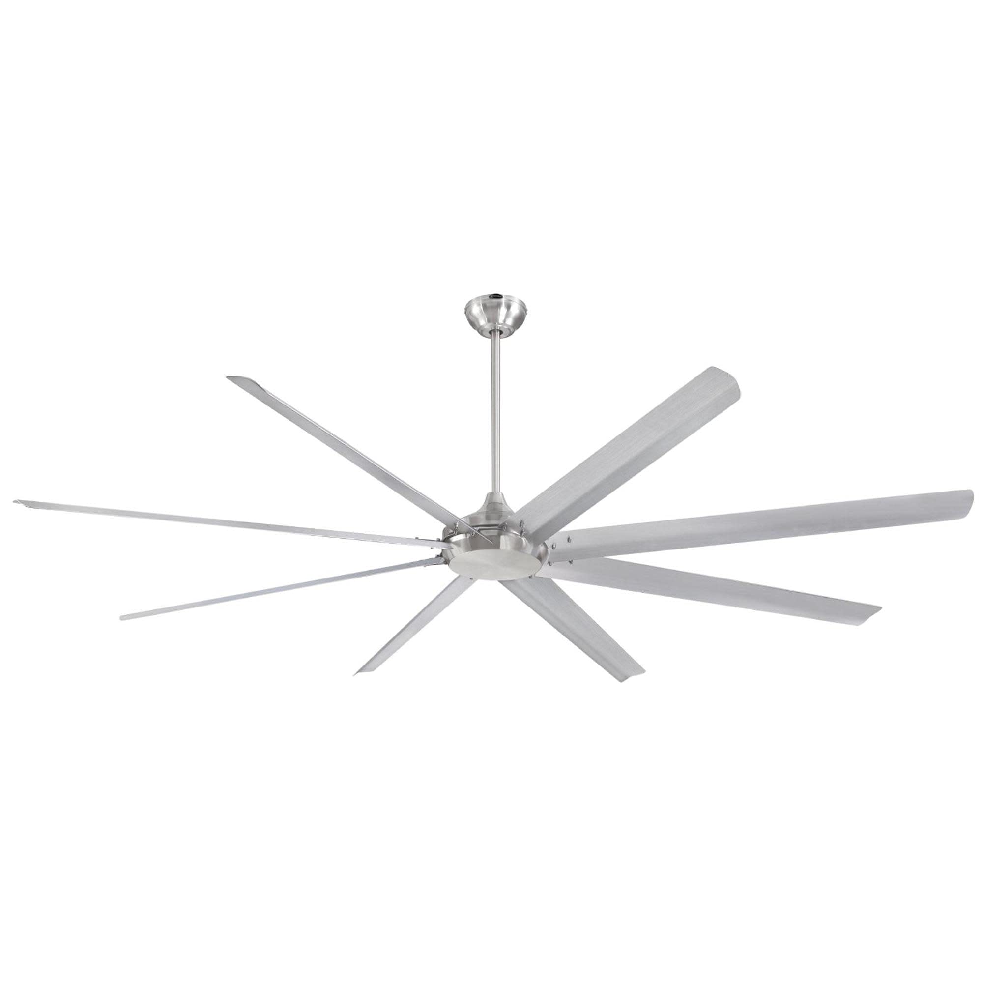 Westinghouse 7224900 Widespan Industrial Ceiling Fan With Remote, 100 Inch, Brushed Nickel