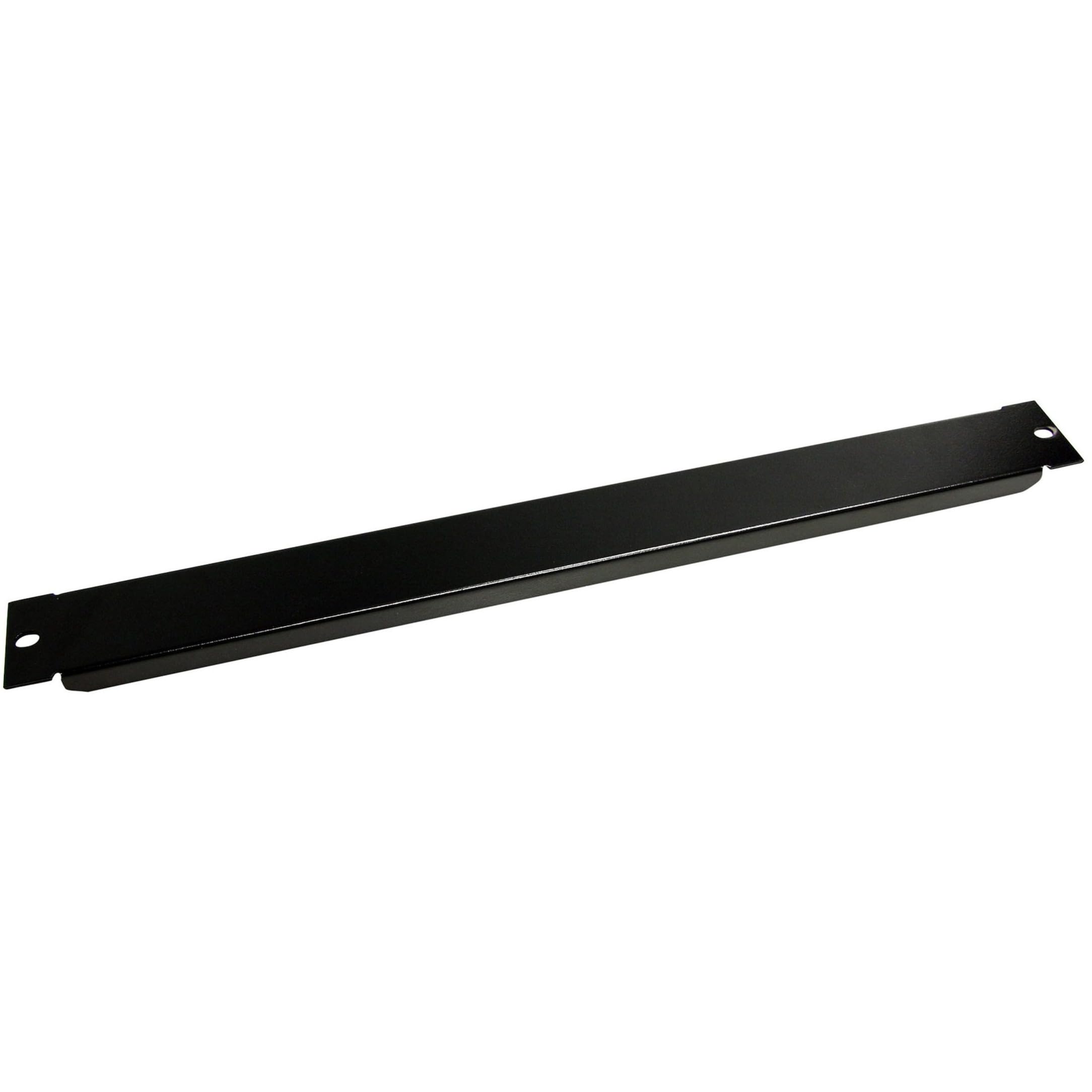 Startech.Com 1U Blanking Panel   Metal Rack Mount Filler Panel   For 19In Server Rack Enclosure Or Cabinet   Steel   Black (Blan