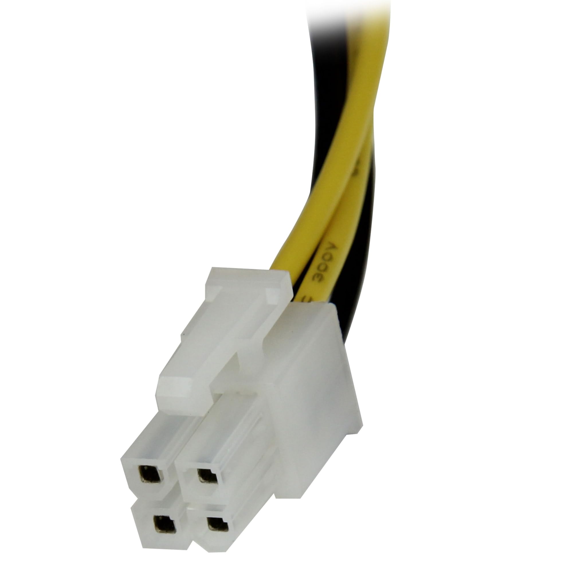 Startech.Com 8In Atx12V 4 Pin P4 Cpu Power Extension Cable   M/F   Power Extension Cable   4 Pin Atx12V (M) To 4 Pin Atx12V (F)