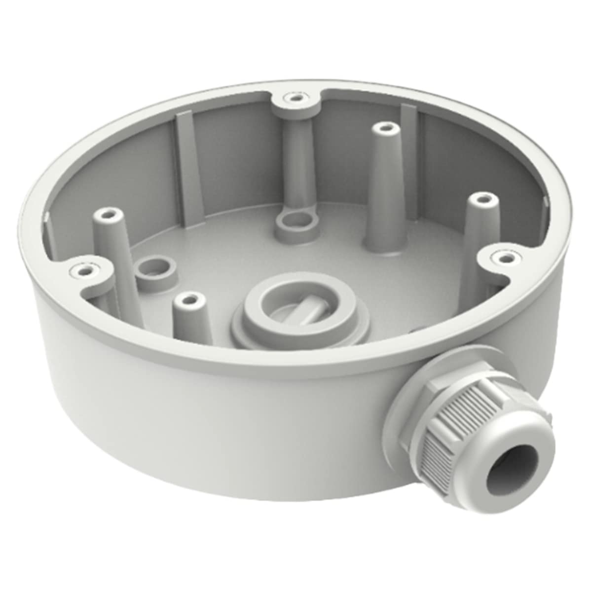 Ds 1280Zj Pt6 Alloy Junction Box Security Camera Accessory Mounting Bracket For Selection Of Turret Speed Dome Ptz Network Surve