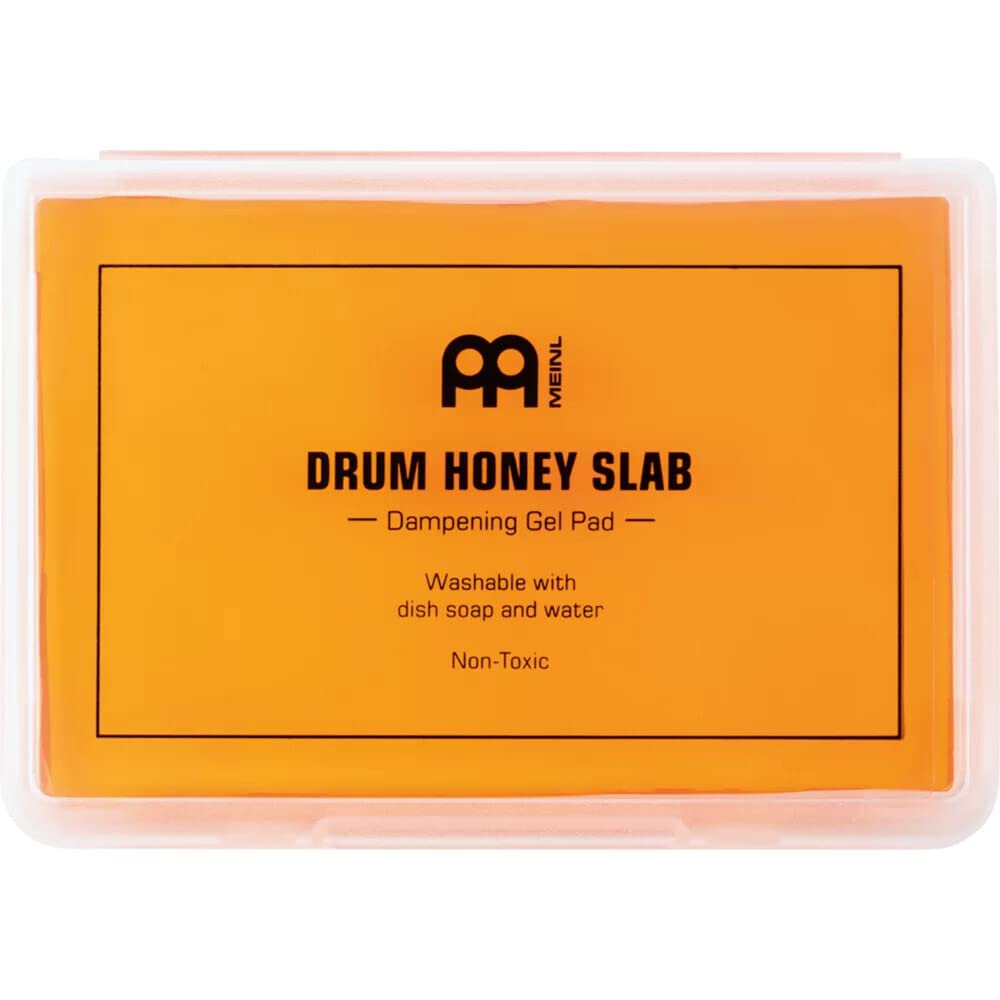 Meinl Cymbals Drum Honey Slab Large Dampening Gel Pad, Includes Storage Container, 1 Piece (Mdhs)