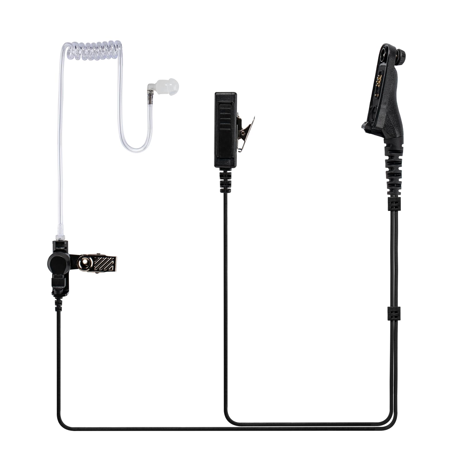 Pofenal Xpr7550 Apx6000 Earpiece Headset Surveillance Compatible With Motorola Xpr6380 Xpr6580 Xpr7380 Xpr7350E Xpr7380E Xpr7550