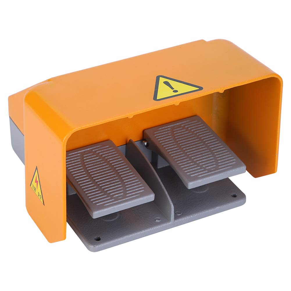 Ydt118 380Vac Foot Pedal Switch Foot Operated Pedal Controller Electrical Switches For Electrical Machine Power Supply Clip Kit