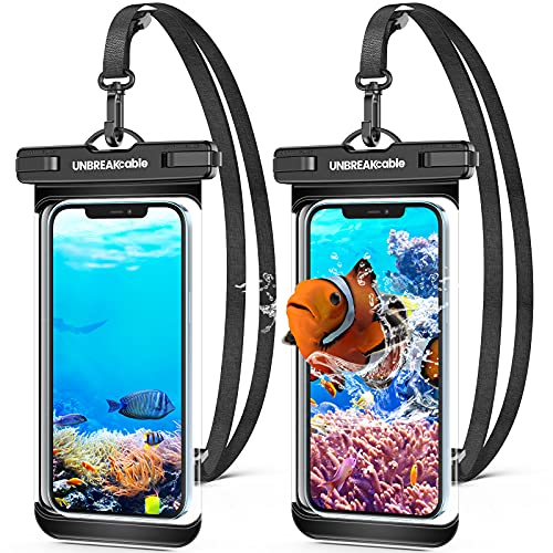 Unbreakcable Waterproof Phone Pouch Case  2 Packsipx8 Waterproof] Sensitive Touch] Up To 7] Phone Holder Dry Bag Underwater Phon