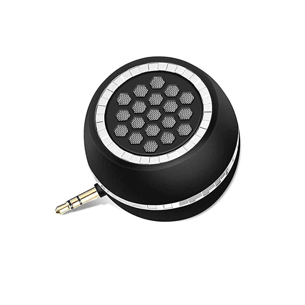 Eavo Mini Portable Speakers, 3W 36Mm Microphone Speaker Line In Speaker With 3.5Mm Aux Audio Jack And Plug In Clear Bass Micro F