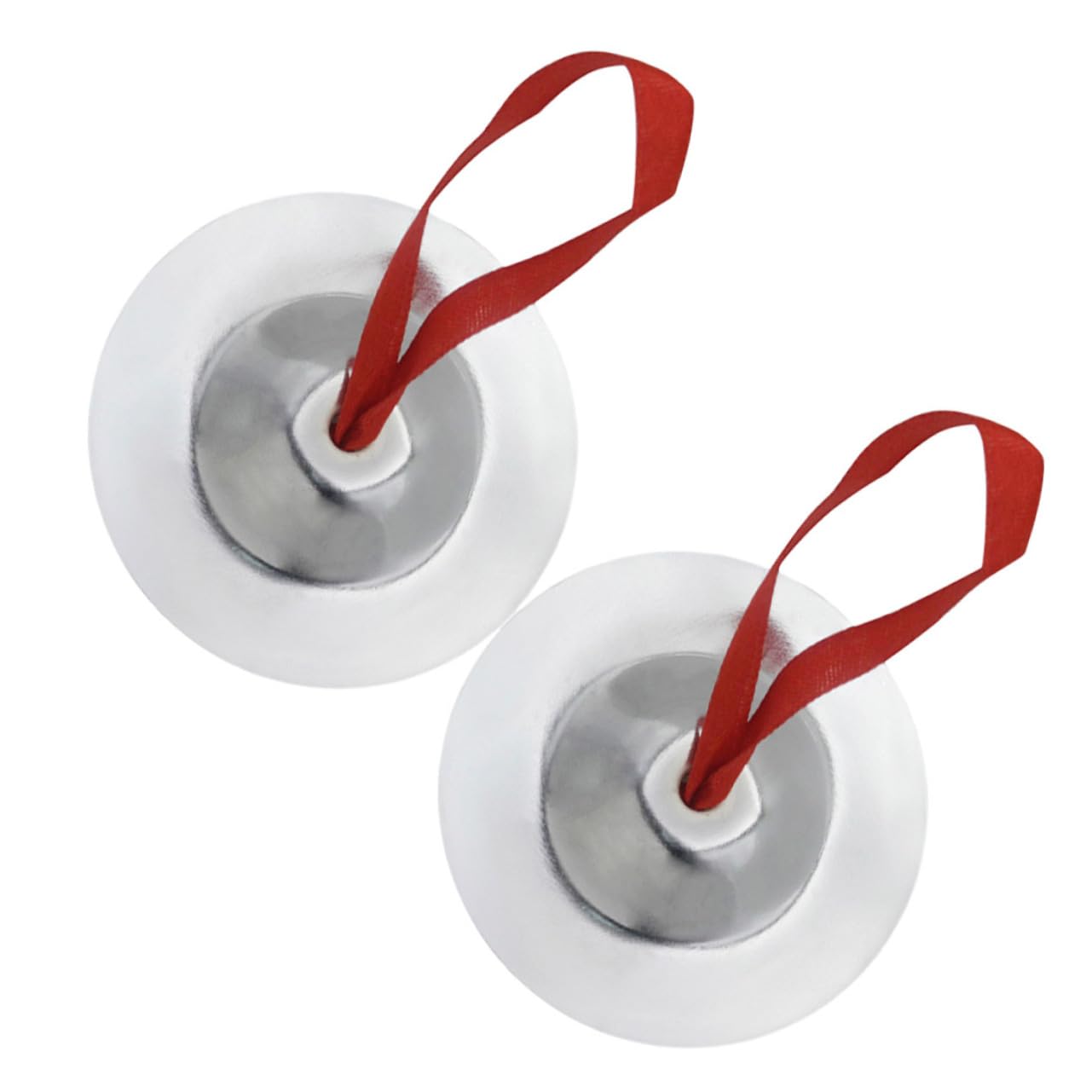 Vaguelly 1pair Finger Zills Cymbals Musical Hand Symbols Made of Sturdy Material
