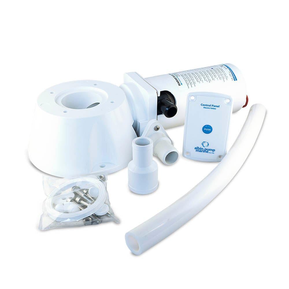 Albin Group Marine Standard Electric Toilet Conversion Kit - 12V,WBAUVB07QVHCWSX