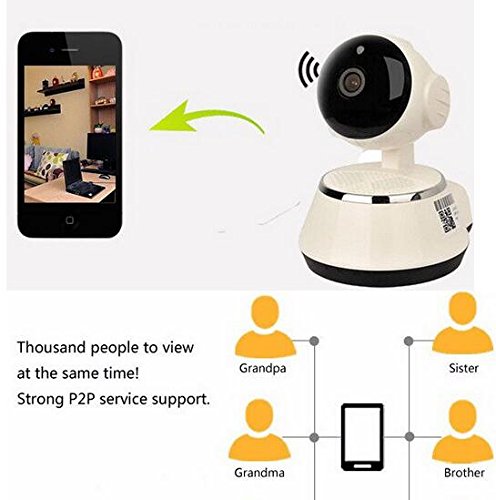 64Gb Can Save 30 Day Ptz Pir Camera Motion Detection Alarm Baby Monitor Camera Hd720P Ip Wifi Camera P2P Cctv Ir Cut Night Visio