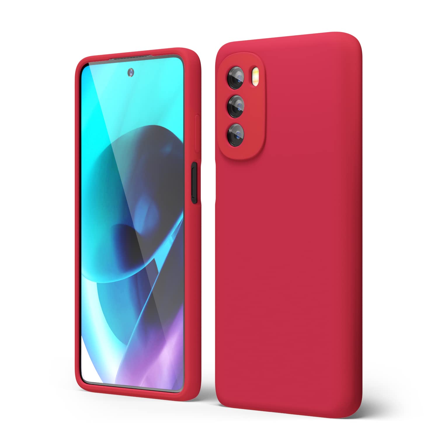 Oakxco For Motorola Moto G Stylus 5G 2022 Phone Case Liquid Silicone, Cute Thin Slim Soft Rubber Tpu Plain Smooth Gel Cover For