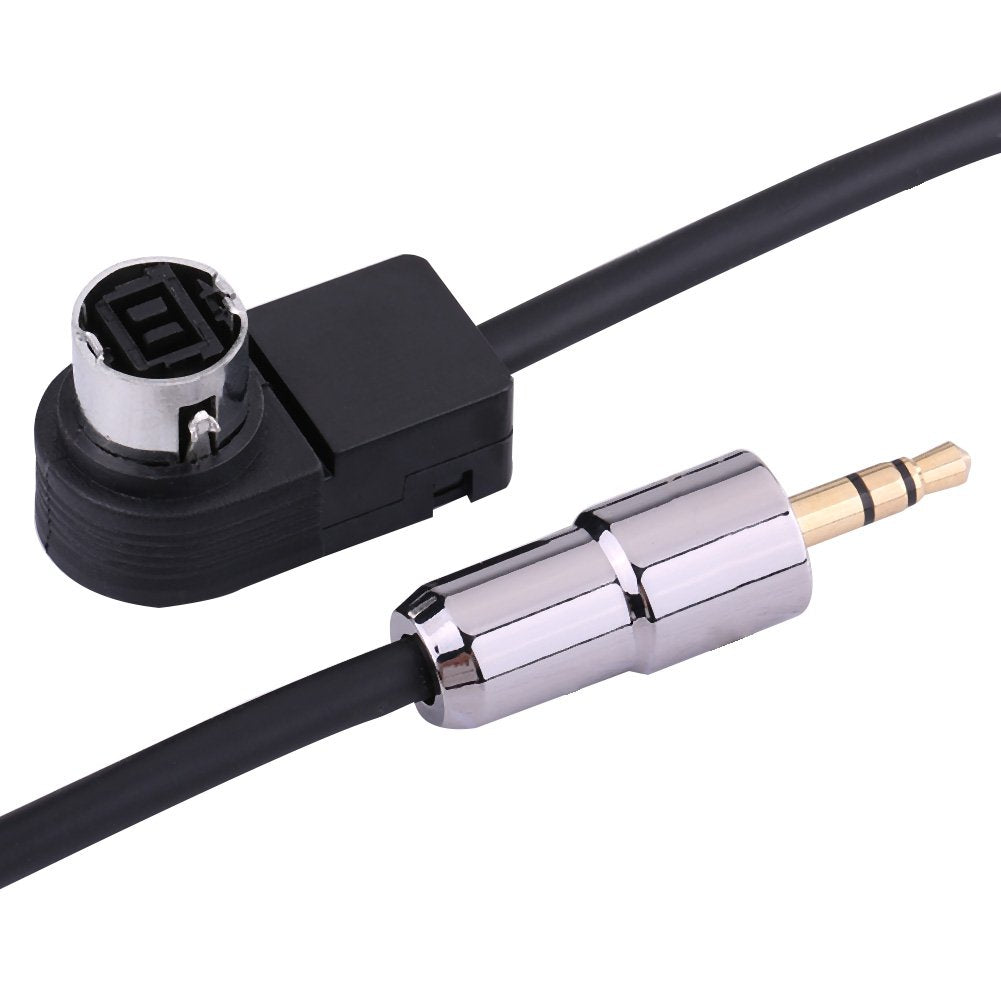 1.5M Car Aux Input Adapter Audio Cable For Jvc/Kca 121B Cd Player 9855 105 177 9887