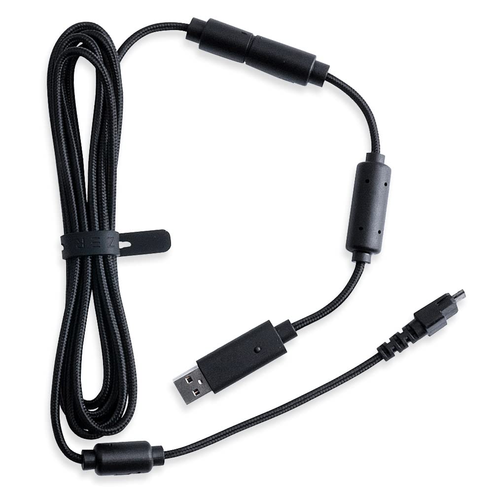 HUYUN USB Charging Cable Line Wire Cord with USB Breakaway Cable Compatible for Razer Wolverine Ultimate & Razer RAIJU Ergonomic
