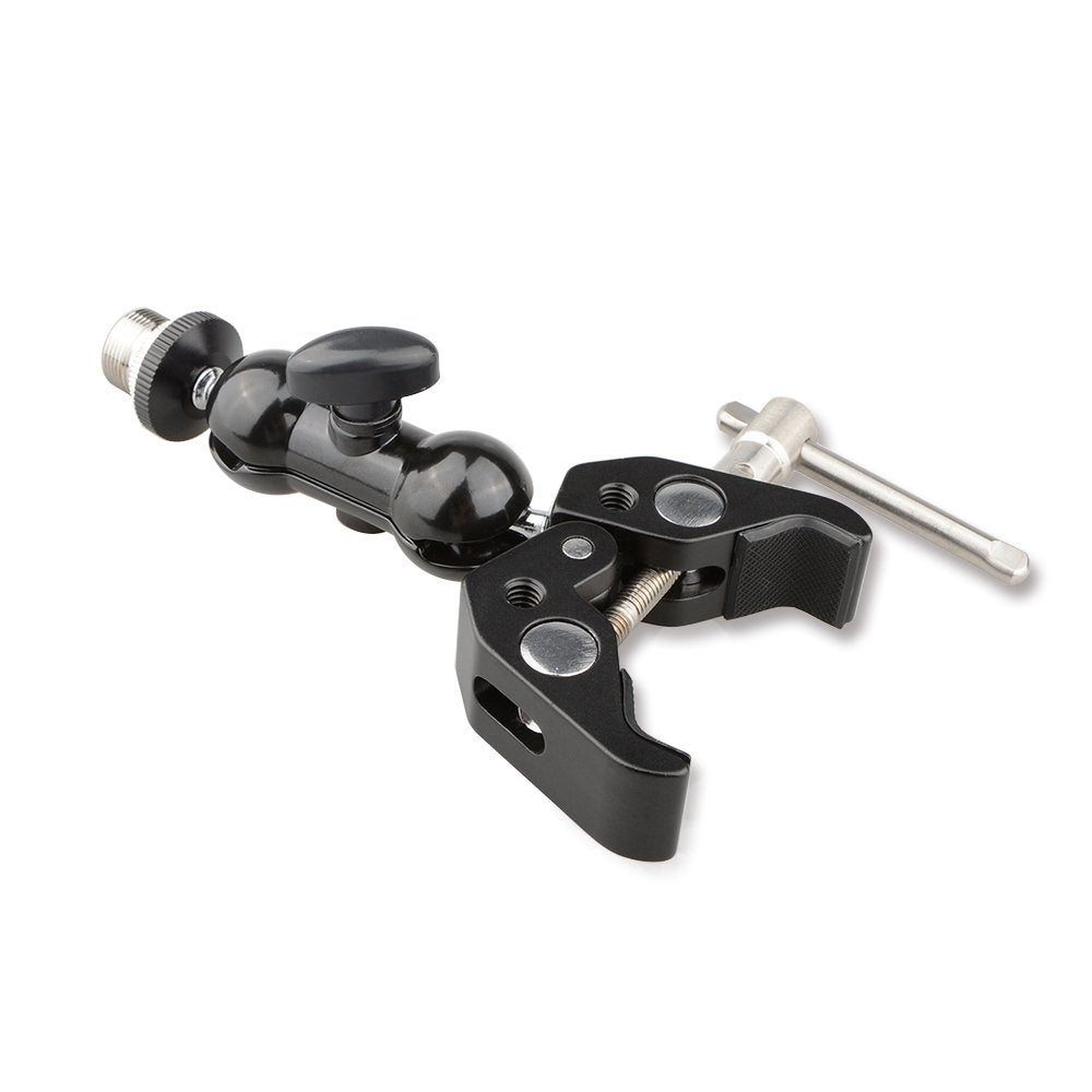 Camvate Crab Clamp & Mini Ball Head Camera Mount For Microphones - 1196