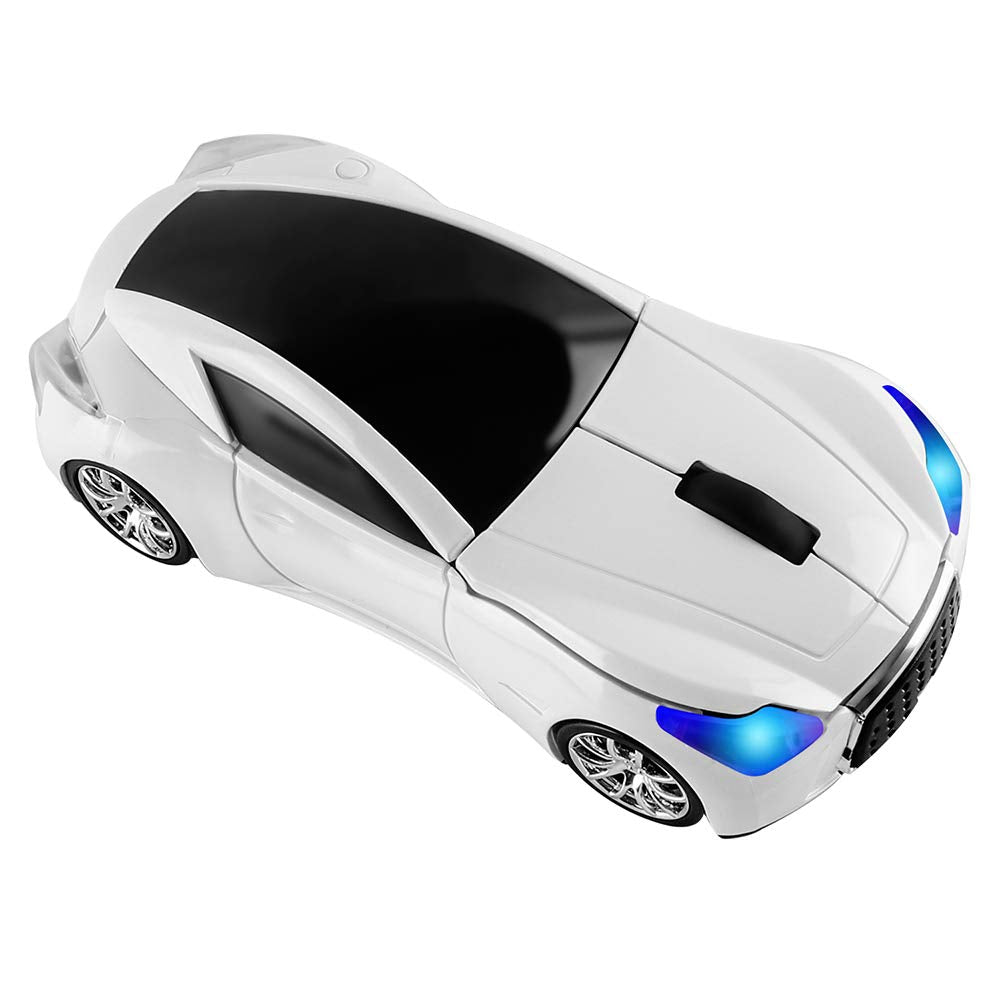 Usbkingdom Cool Sport Car Shaped 2.4Ghz Wireless Mouse Optical Cordless Mice With Usb Receiver For Pc Laptop Computer 1600Dpi 3