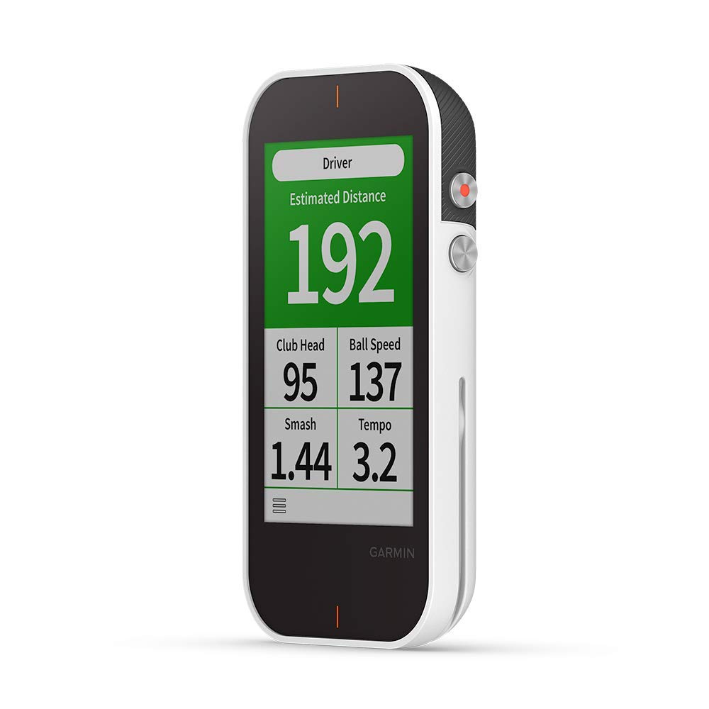 Garmin Approach G80, All-In-One Premium Gps Golf Handheld With Integrated Launch Monitor, 3.5 Touchscreen, Black/White
