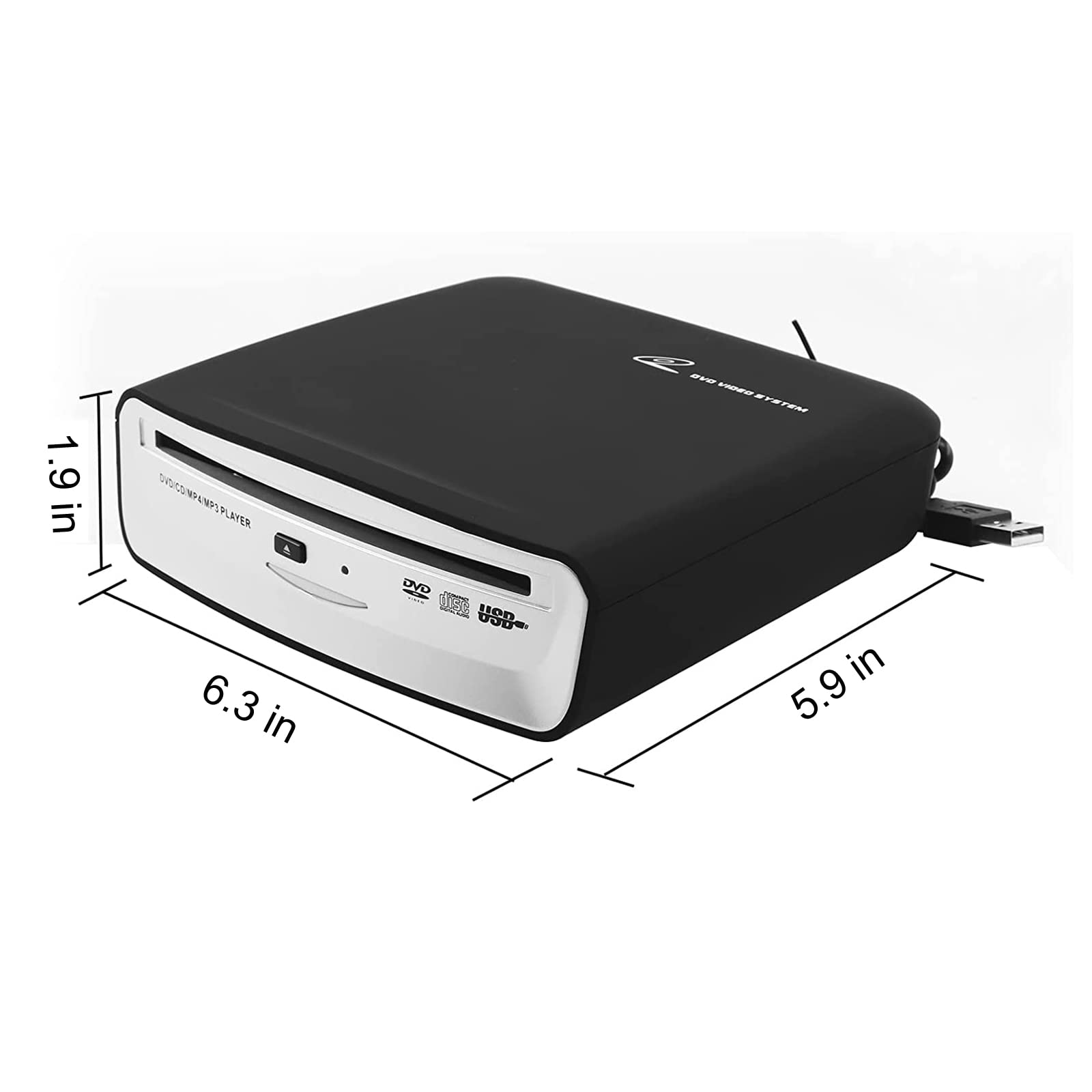 Usb Portable Cd Player For Car Universal External Car Cd Player Usb Dvd Cd Player For Car Android Navigation/Tv (Android Version