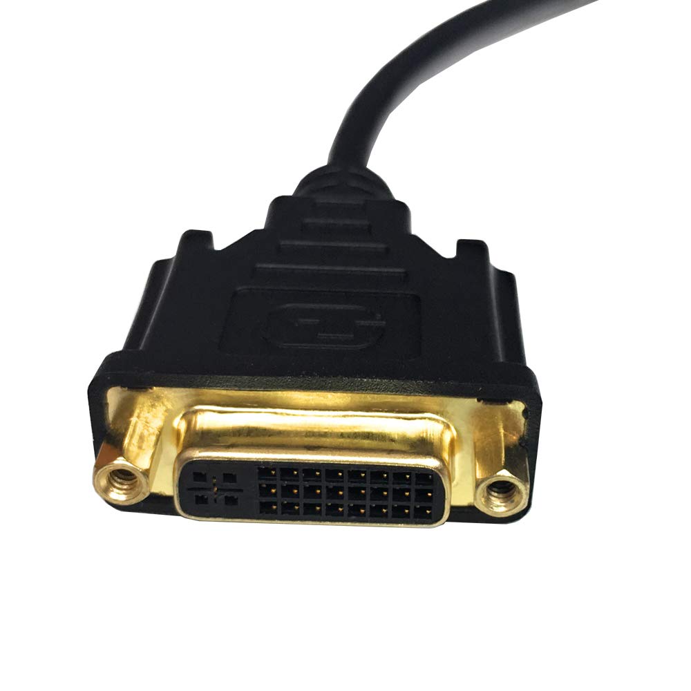 Anbear Hdmi To Dvi Cable, Bi Directional Hdmi Male To Dvi D(24+1) Female Adapter, 4K Dvi To Hdmi Conveter (1 Pack, Dvi D)