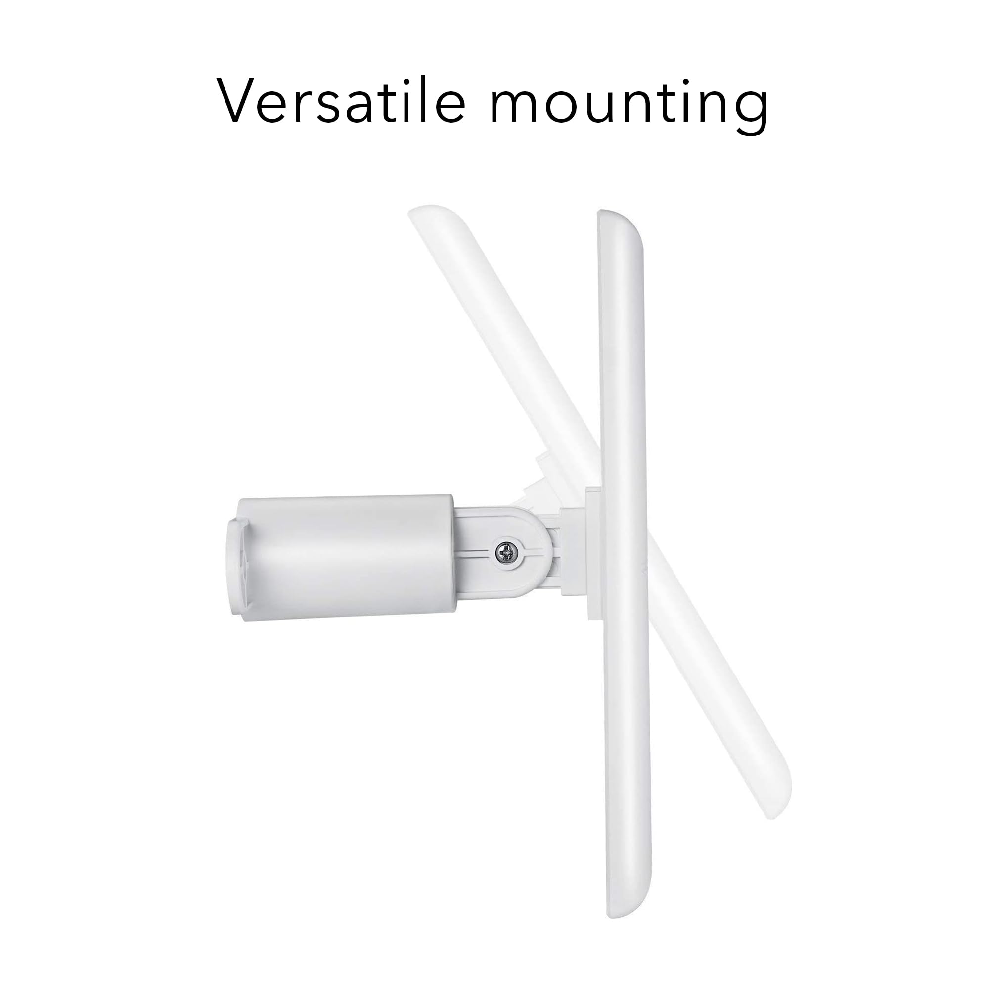 Wasserstein Solar Panel (2W 5V) Compatible With Ring Spotlight Cam Battery/Stick Up Cam Battery   Continuous Power For Your Ring