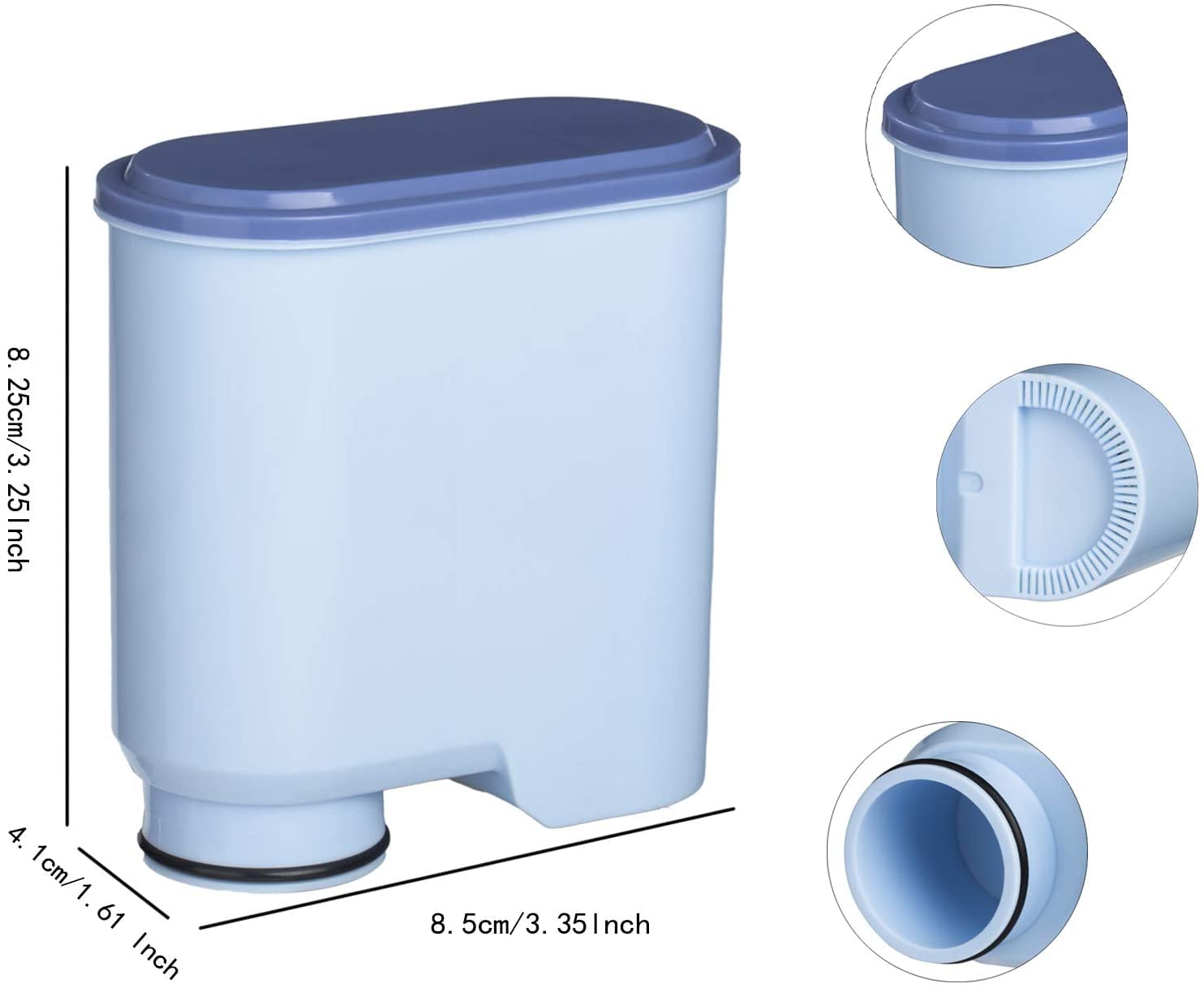 4 Pack Coffee Machines Filter Compatible With Philips Saeco Aquaclean Ca6903, Aqua Clean Water Filter For Fully Automatic Dedica