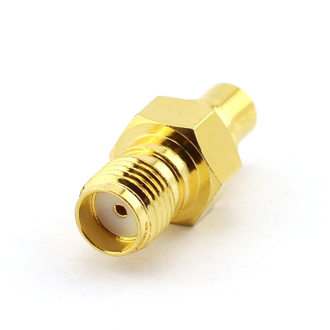 Dgzzi 2 Pack Rf Coaxial Adapter Sma To Mcx Coax Jack Connector Sma Female To Mcx Female