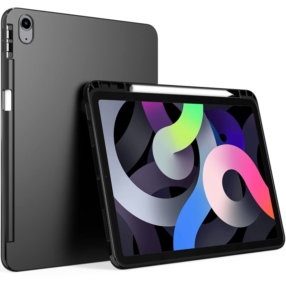 Puxicu Case for iPad Air 5th Generation (2022) / iPad Air 4th Generation (2020) Case, Slim Design Matte TPU Rubber Soft Skin Sil