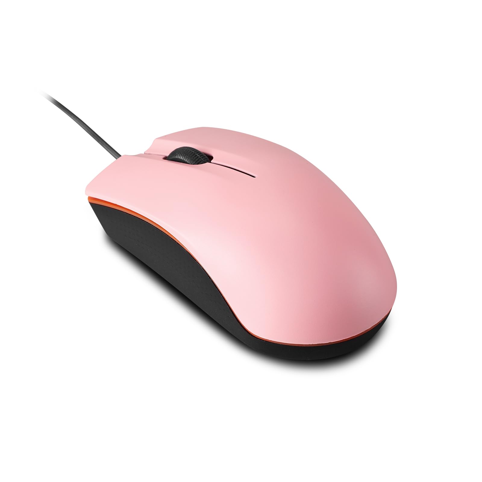 Guiheng Wired mini Mouse, USB Wired Computer Mice for Right or Left Hand, Ergonomic Computer Mouse with Durable Clicks for PC, C