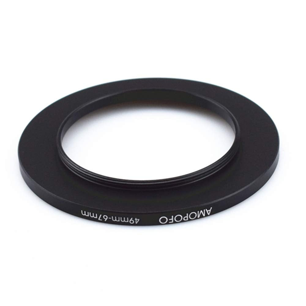 49Mm To 67Mm Step Up Ring Filter Adapter/49Mm To 67Mm Camera Filter Ring ;Compatible All Brands 49Mm Lens And 67Mm Uv,Nd,Cpl,Metal Step Up Ring