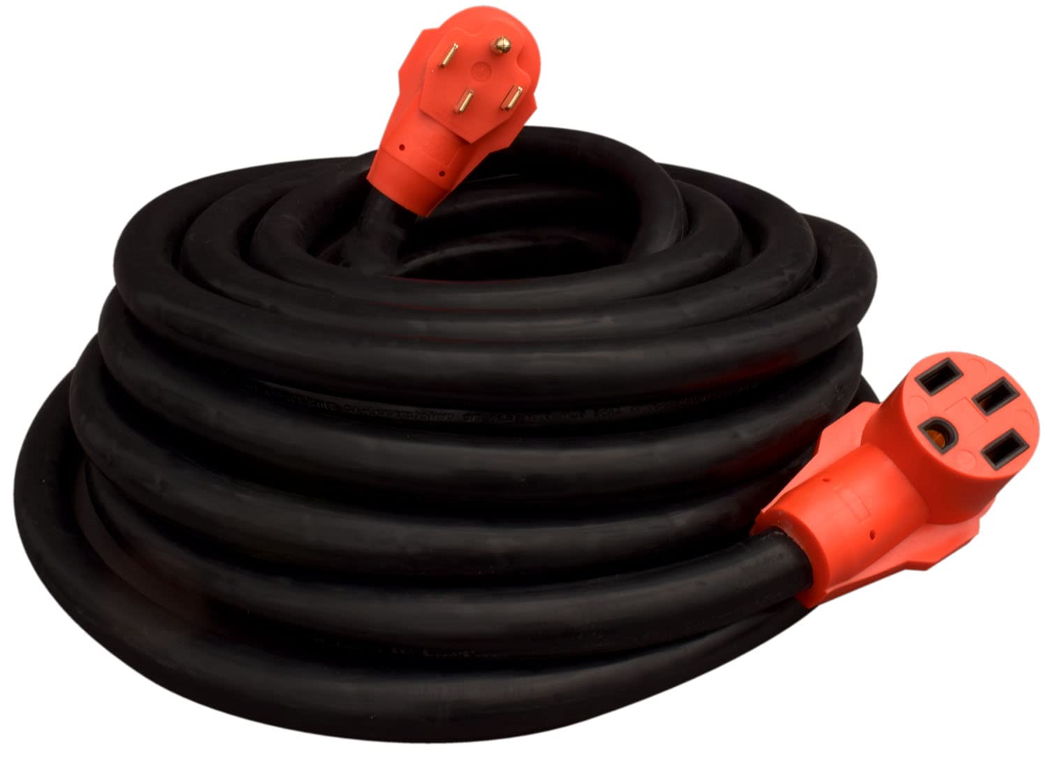 Valterra A10 5050Eh Mighty Cord Rv 50 Amp Extension Cord, 50 Ft., Red