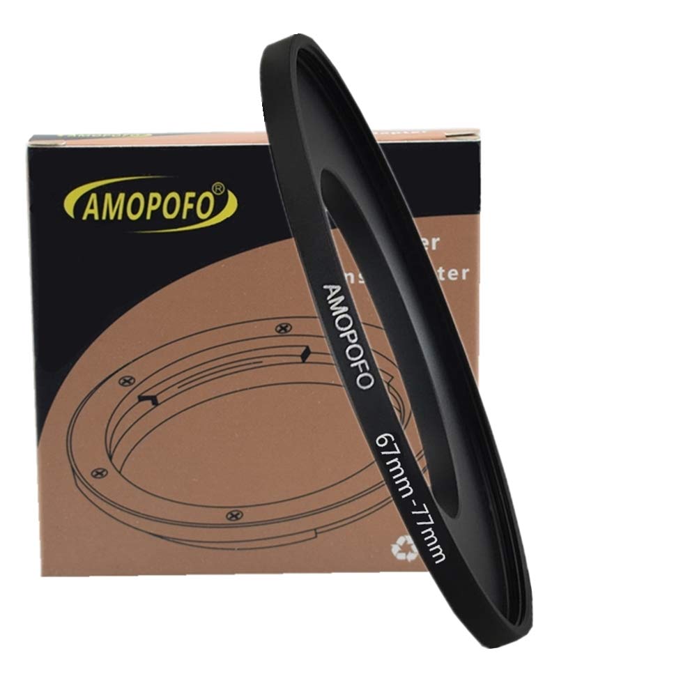 67Mm To 77Mm Step Up Ring Filter Adapter/67Mm To 77Mm Camera Filter Ring For 77Mm Uv,Nd,Cpl,Metal Step Up Ring