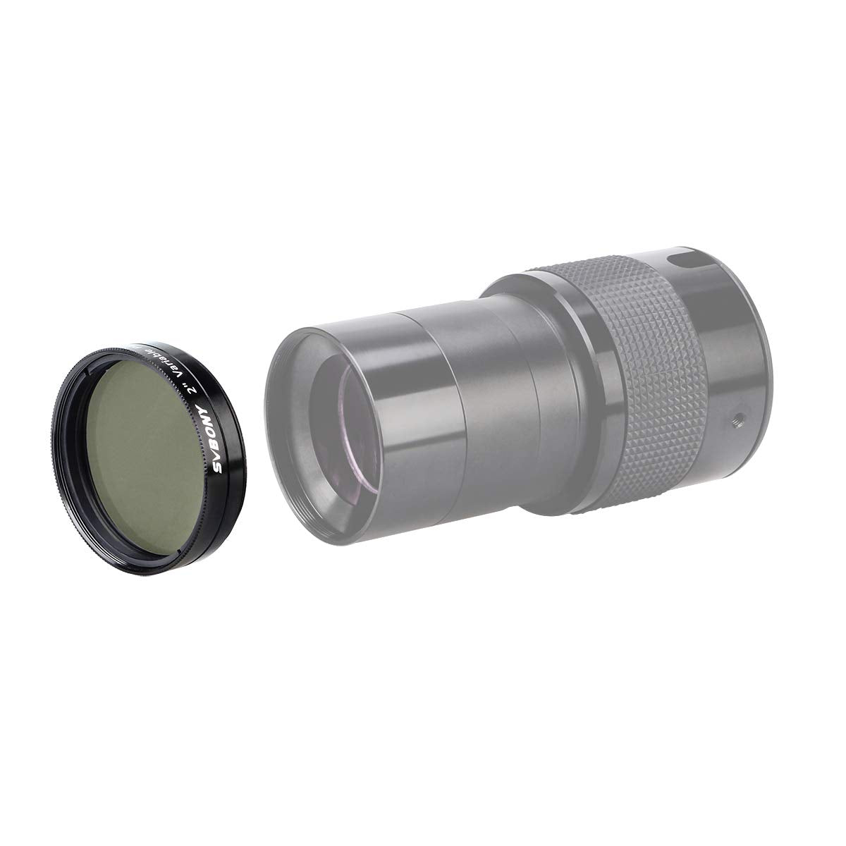 SVBONY SV128 2 Inch Variable Polarizing Telescope Filter Optical Glass for Moon & Planets