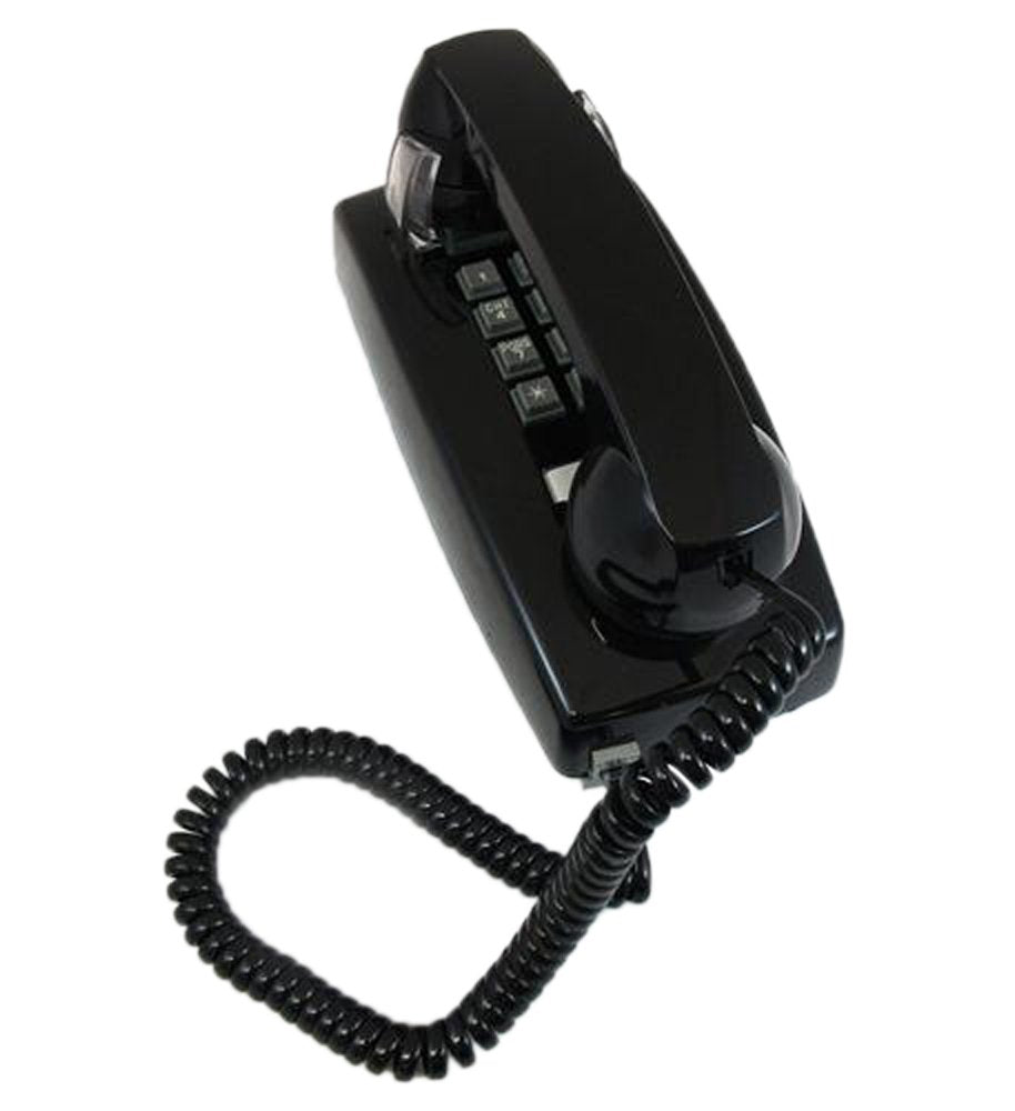 Cortelco 255400-Vba-20m Wall Phone with Volume Black